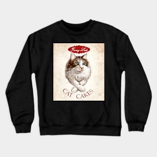 Fancy Lads Cat Snacks Crewneck Sweatshirt